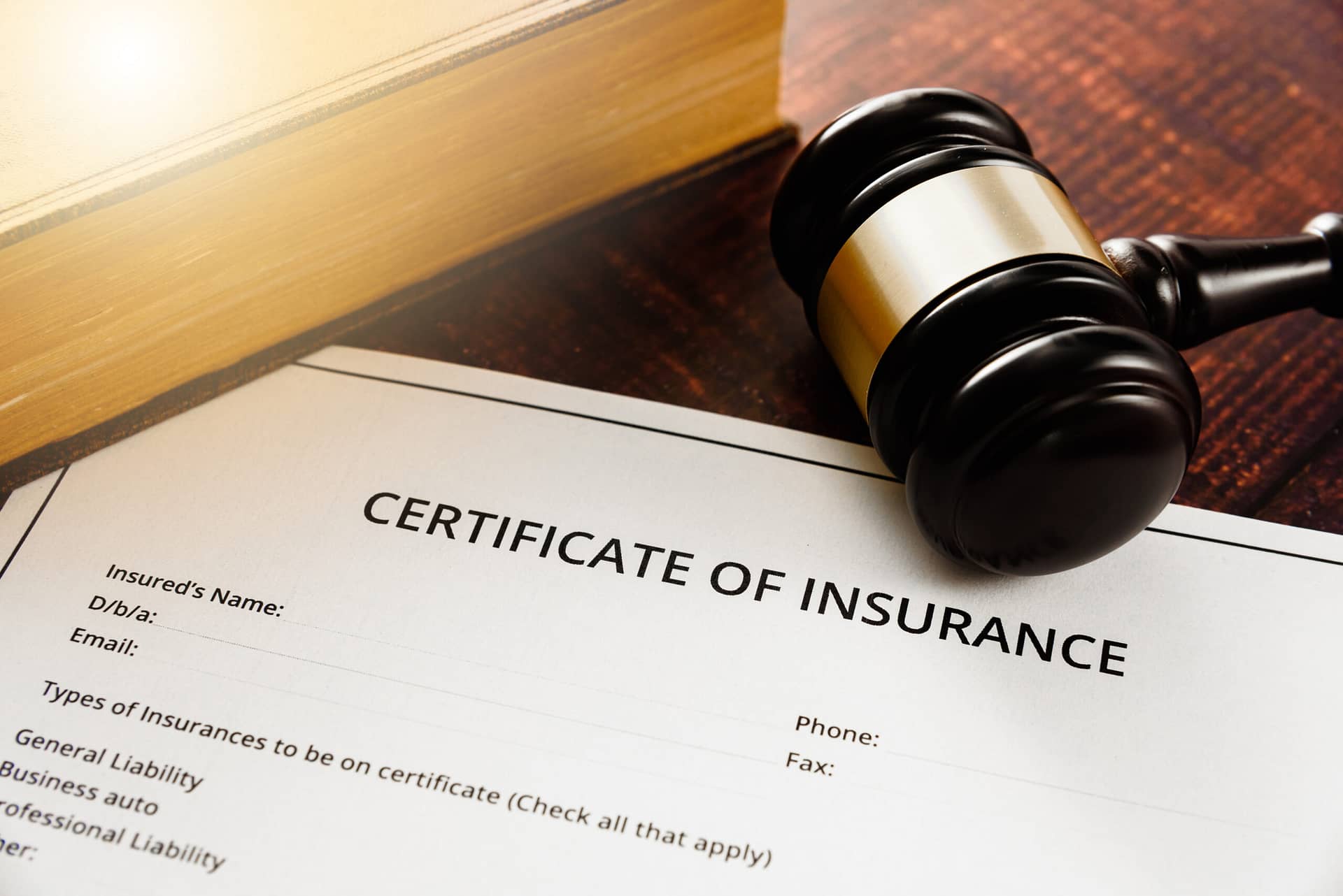 Certificate Of Insurance: What Is It and How Do I Get It?